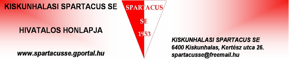 KISKUNHALASI SPARTACUS SE